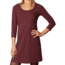 prAna Soskia Dress - Women's-Burgundy-Large