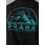 prAna Spire Heights T-Shirt, Black, XLarge, 1966681-002-SL-XL