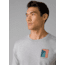 prAna Torreys Peak T-Shirt - Mens, Medium Heather Grey, L, 1965501-020-SL-L