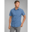 prAna Ulu Shirt - Mens, Steel Blue Geo, Large, M11191480 -434-L