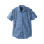 prAna Ulu Shirt - Men's, Steel Blue Geo, Large, M11191480 -434-L
