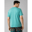 prAna V-Neck T-Shirt - Mens, Azurite Heather, Medium, M1VNEK114-AZHT-M