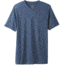 prAna V-Neck T-Shirt - Men's, Denim Heather, Small, M1VNEK114-DEHT-S