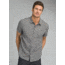 prAna Virtuoso Short Sleeve Shirt - Men's, Gravel, X-Large, M13180487-GRA-XL
