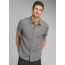 prAna Virtuoso Short Sleeve Shirt - Mens, Gravel, Small, M13180487-GRA-S