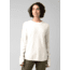 prAna Wensley Crew Top - Women's, Large, Snowflake, 1966711-101-L