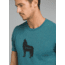 prAna Wolf Pack Journeyman T-Shirt - Mens, Deep Balsam Heather, Large, M13181436-DMHT-L