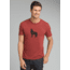 prAna Wolf Pack Journeyman T-Shirt - Mens, Mulled Wine Heather, Small, M13181436-MWHT-S