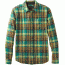 prAna Woodman Lightweight Flannel Shirt - Men's-Juniper-Medium