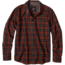 prAna Woodman Flannel Shirt - Men's-Rust-Small