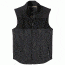 prAna Wooley Vest - Men's-Black Heather-Small