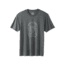 prAna Yates Short Sleeve T-Shirt, Charcoal Heather, XLarge, M11191518 -011-XL