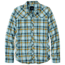 prAna Zeven Slim Shirt - Men's -Dusty Blue-Medium