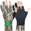 Primos Hunting Stretch Fingerless Gloves, Mossy Oak Bottomland, One Size, PS6681