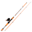 ProFISHiency 5ft Hi-Viz Orange Premium Micro Spincast Combo, Multicolor, PRO5SCOG-ROW