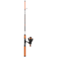 ProFISHiency 5ft High Vis Orange Micro Spinning Combo, Multicolor, PRO5SPINOG