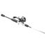 ProFISHiency 6ft3in Grey/White Spincast Combo, Multicolor, PRO63SCGW