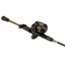 ProFISHiency 6ft8in Sniper Spincast Combo, Black, Gold, Black, 2pc, SNIPERCB