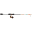ProFISHiency Next Gen Krazy Spinning Combo, 5ft6in, 1pc, Medium, 5.2-1, 6+1, Black, KRZYNGBLK56SPIN