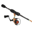 ProFISHiency Next Gen Krazy Spinning Combo, 5ft6in, 1pc, Medium, 5.2-1, 6+1, Black, KRZYNGBLK56SPIN