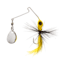 ProFISHiency Splat Spinning Combo with Lures, 2pc, Multicolor, PRO56SPINSPLAT