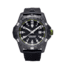 ProTek Carbon Dive Watch, Carbon Case/Black&amp;Green Dial/Black Strap, One Size, PT1005