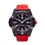 ProTek Carbon Dive Watch, Carbon Case/Black&amp;Red Dial/Red Strap, One Size, PT1002R