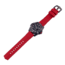 ProTek Carbon USMC Dive Watch, Carbon Case/Black&Red Dial/Red Strap, One Size, PT1012R