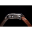 ProTek Titanium Field Watch, Titanium Case/Black Dial/Dark Tan Strap, One Size, PT3001