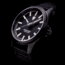 ProTek Titanium Field Watch, Titanium Ip Black Case/Black Dial/Black Strap, One Size, PT3002