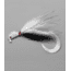 Pucci Bucktail Flash Striper Jig, 1/2 oz White/Black/White, PFJ12W/BK/W