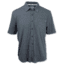 Purnell Performance Short Sleeved Knit Button Up - Mens, Heather Grey, 2XL, 10103501-034-XXL