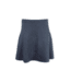 Purnell Rib Knit Circle Skirt - Womens, Charcoal, 4, 10213581-010-4