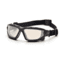 Pyramex I-Force Safety Glasses,Black Strap-Temples/Indoor/Outdoor Mirror Anti-Fog Lens SB7080SDNT