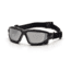 Pyramex I-Force Safety Glasses,Black Strap-Temples/Silver Mirror Anti-Fog Lens SB7070SDNT