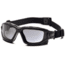 Pyramex I-Force Safety Glasses, Black Frame &amp; Gray Anti-Fog Lens SB7020SDT, EDEMO1