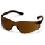 Pyramex Ztek Safety Glasses - Coffee Lens, Coffee Frame S2515S
