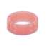 QALO Womens Perforated Silicone Ring, Misty Rose
