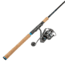 Quantum Benchmark Spinning Reel and Rod Combo, 7ft, 1-PC, Medium, Fast Rod, Graphite Composite Blank, SZ 4000 Reel, 5+1 Bearings, 6.2-1 Ratio, Silver/Blue, BK4000701M1017.P2