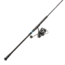 Quantum Benchmark Spinning Reel and Rod Combo, 8ft, 2-PC, Med-Heavy, Moderate-Fast Rod, Graphite Composite Blank, SZ 5000 Reel, 5+1 Bearings, 5.6-1 Ratio, Silver/Blue, BK5000802MH1225.P2