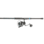 Quantum Benchmark Spinning Reel and Rod Combo, 9ft, 2-PC, Med-Heavy, Moderate-Fast Rod, Graphite Composite Blank, SZ 6000 Reel, 5+1 Bearings, 5.6-1 Ratio, Silver/Blue, BK6000902MH1530.P2