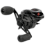 Quantum Smoke Baitcast Reel, SZ 100 Reel, RH Retrieve, Large EVA Handle Knobs and Continuous Anti-Reverse Clutch, 10+1 Bearings, 5.1-1 Ratio, Black, SM100PPT.BX2
