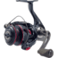 Quantum Smoke Spinning Reel, SZ 25 Reel, Changeable Righ/Left Retrieve, Continuous Anti-Reverse Clutch w/ NiTi Indestructible Bail, SCR Alloy Frame, 6.0-1 Ratio, Black, SM25XPT.BX2
