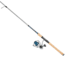 Quantum Strive Spinning Reel and Rod Combo, 7ft, 1-PC, Light, Fast Rod, Graphite Composite Blank, SZ 2500 Reel, 4+1 Bearings, 6.2-1 Ratio, Silver/Blue, SV2500701L612.P2