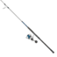 Quantum Strive Spinning Reel and Rod Combo, 9ft, 2-PC, Medium-Heavy, Moderate-Fast Rod, Graphite Composite Blank, SZ 6000 Reel, 4+1 Bearings, 5.6-1 Ratio, Silver/Blue, SV6000902MH1530.P2