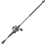 Quantum Throttle Baitcast Rod and Reel Combo, 7ft 0in, Medium-Heavy, Fast, 1, 7.3-1, 7+1, Right Hand, Silver, TH100701MHC.NS2