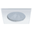 Quick Blake XP Downlight 6W LED Round Light w/ Square Stainless Bezel, IP66, Screw Mounted, Daylight, FAMP3022X11CA00