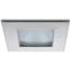 Quick Marina XP Downlight 4W LED Round Light w/ Square Stainless Bezel, IP66, Screw Mounte, Daylight, FAMP3002X01CA00