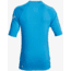 Quiksilver All Time Short Sleeve UPF 50 Rashguard Tee - Boys, Blithe, Medium/12, EQBWR03121-BMM0-M/12