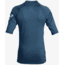 Quiksilver All Time Short Sleeve UPF 50 Rashguard Tee - Boys, Majolica Blue Heathe, Large/14, EQBWR03121-BSMH-L/14